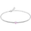 LA PETITE STORY Bracciale Donna in Argento 925%, Zirconi, Collezione Silver - LPS05AWV38