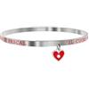 KIDULT - Bracciale Donna - Il Cuore Ha le Sue Ragioni, che la Ragione non Conosce - Blaise Pascal | Love - 731731