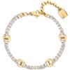 Brosway Bracciale Donna, Bracciale Tennis in Acciaio | Collezione Desideri - BEI078