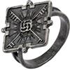 Generic Dishonored 2 Emily Ring Kaldwin Imperial Retro Metal Signet Band, 22 1/8, Metallo