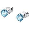 BLUESPIRIT Orecchini da donna, Collezione Aurora, in Argento 925, Zirconi - P.25U201001500