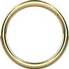 Monster Piercing Anello in oro giallo massiccio 14 carati 18 calibro - diametro 6 mm classico anello per piercing al naso con piercing