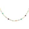 SINGULARU - Collana Crystals Colors. Pendente in Argento Sterling 925 con Finitura Placcata Rodio o Oro 18Kt. Catena Taglia Unica. Gioielli per Donna