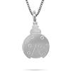 inSCINTILLE Collana Uomo Donna in Argento Rodiato 925 con ciondolo Portafortuna vari soggetti, Unisex Adulto Bambini con confezione Regalo inclusa nel prezzo (3, Coccinella)