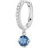 Brosway Orecchino Singolo Donna in Argento e Freedom Blue | Collezione Fancy - FFB82
