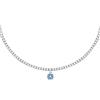 Morellato Tesori Collana Donna in Argento 925 Zirconi SAIW106, argento 925, zirconia cubica
