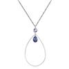 Brosway Collana Donna, Collana Lunga in Acciaio e Cristalli | Collezione Destiny - BDY02