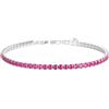 LES FOLIES DI PAOLA GRIECO Bracciale Unisex Tennis Fucsia in Argento 925 rodiato - Collezione Rainbow Les Folies (16)