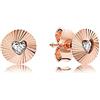 Pandora Orecchini da donna in argento placcato oro 287297CZ