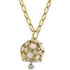 inSCINTILLE Campane Collana Donna Lunga Placcata con Ciondolo a Campanella Colorata