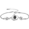 half-acre square pond Braccialetti Personalizzati Foto All'interno,Bracciale con Proiezione Fotografica Personalizzata,Bracciale con Foto in Confezione Regalo San Valentino,Festa della Mamma, Anniversari, Matrimoni