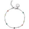 SINGULARU Bracciale da donna Crystals Colors Acier
