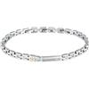 Maserati Bracciale Uomo in Acciaio, Lunghezza 21.5 cm, Collezione ICONIC - JM324AVD54