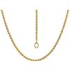 Maglione Gioielli Catenina a fune 50 cm in oro giallo 18kt