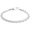 MARLU' Bracciale doppia catena snake e grumetta con sfere 33BR0042