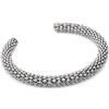 SINGULARU - Brazalete Disco. Acero. Joyas Para Mujer.