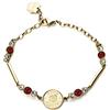 Brosway Bracciale Donna in Acciaio e Cristalli con Simbolo Coccinella | Collezione Chakra - BHKB109