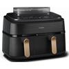 Philips Airfryer Serie 5000 da 9.0L con cottura a vapore Friggitrice ad aria NA552/00