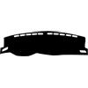 BERTDCX Antiscivolo Copertura Completa Tappetino Copri Cruscotto Auto In Pelle E Fibra Di Carbonio Antiscivolo Parasole Protettivo Per T-ROC TROC 2018-2022(Black Black)