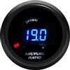 ETOPARS Motore Auto Digitale 52mm 2pollici Calibro di Rapporto Aria Carburante Livello Kit Manometro Misuratore Indicatore Luminoso Display Sfumatura Fumo Lente