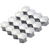 HZSMYXGS Bulloni Cerchioni Compatibile con Peugeot per 207 per 208 per 3008 per 301 per 307 per 308 Tappo coprivite per mozzo Ruota Auto