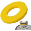 Pruojhw 3 Distanziatore Ammortizzatore Universali Bushing Gomma Anello di Anello Di Assorbimento Degli Urti 'automobile Anello Pad Ammortizzatore