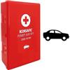 KIKSAFE Kit Pronto Soccorso per Auto CE DIN 1316