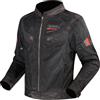 LS2 Garda Air Giacca tessile da moto, nero/rosso, M