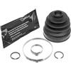 MEYLE Kit cuffia, Semiasse 1004950015 Vorderachse | Compatibile con: AUDI A4 B6, A4 B6 Avant, A4 B6 Cabriolet, A4 B7, A4 B7 Avant, A4 B7 Cabriolet, A6 Allroad C6, A6 C6