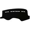 VOALVT Copricruscotto Tappetino Per Cruscotto Auto Per Fiat Per Bravo 2007-2014 LHD Copri Cruscotto(LHD Black)