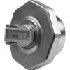Feeshoppher Tappo Serbatoio con Chiave per ISUZU ELF NP-R NQR 4HK1 Tappo per Serbatoio con Chiave di Ricambio per NQR90 NLR85 NMR85 NP-R75 NQR75 700P Compatibile con 8-98146010-0 8-98088982-0