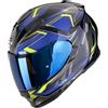 Skorpion SCORPION EXO-491 ZUMO Nero-Blu-Giallo neon M