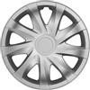 NRM Copricerchi Universali Draco Silver 16, Set 4 Pezzi