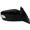 SQOGJSGZ Specchio Specchietto Specchietto Retrovisore Auto Per Volvo XC60 XC-60 2008-2013 Indicatori Direzione A LED Riscaldati Indicatore Retromarcia Specchietto Retrovisore Esterno(Nero,7 Wires Right)