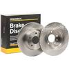 RIDEX 82B0054 Disco freno Posteriore senza viti/bulloni Compatibilità con ALFA ROMEO 147 937