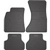 FROGUM 547143 Tappetino in Gomma nero anteriore e Posteriore Compatibilità con AUDI A4 B9 Avant 8W5, 8WD A4 B9 Sedan 8W2, 8WC A5 Sportback F5A A5 Coupe F53 A5 Cabrio F57