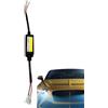 itrimaka Condensatore per fari a LED, resistore per lampadine per veicoli - Eliminatore errori adattatore luci camion | Cancellatore di avviso codice errore, resistore LED automatico di facile