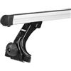 Thule Gutter Foot 9512, 9522, 9531 Grondina Piede per Veicoli Black 15 cm (Low)