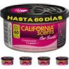 California Scents Deodorante per Ambienti CC-407TR MC Coronado Cherry (Confezione da 4), Dura Fino a 60 Giorni, fragranza rinfrescante, Prodotto Biologico Leggero, riciclabile, Coperchio ventilato
