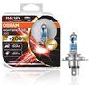 OSRAM Night Breaker 200, H4, Fino Al 200 Per Cento In Più Di Luminosità, Lampada Alogena Per Fari, 64193Nb200-Hcb, Auto 12 V, Scatola Doppia, 2 Lampade, Duo Box
