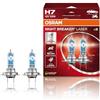 OSRAM NIGHT BREAKER LASER H7, 150% di luce in, lampada alogena per fari, 9005NL-HCB, 12V, scatola doppia (2 lampade)