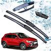 KEAGGJF Tergicristalli per Mitsubishi ASX 2011-2020 Accessori RVR Spazzole tergicristallo anteriore per auto UJ Hook 2012 2013 2014 2015 2016 2017 2018 2019