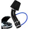 Generic Kit di 'aria fredda da 76 mm, kit di ricambio per auto, tubo di 'aria fredda multifunzionale per auto e moto