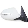 LIANGBAOS Specchio Retrovisore Esterni Per Auto Per KIA Per Sportage R 2011-2016 Retrovisore Esterno Specchietto Retrovisore Laterale Gruppo Specchietto Retrovisore 5/7/9 Pin(9pin Right White)