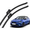 Generic Spazzole Tergicristallo Anteriori LHD Per Opel Corsa F 2019-2026, Parabrezza, Pulizia Finestrini, Auto, Pioggia, 24''+16''