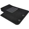 Generico DHCarMats | Tappetino Auto Solo Lato Guida per Kia Picanto I dal 2004 al 2011 | Tappeto per Conducente Abitacolo in Moquette su Misura | Accessori Auto - Tappetini Tappeti Macchina 1PZ