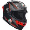 AGV K6 S E2206 MPLK SLASHCUT BLACK/GREY/RED M