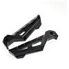 E-SPEEDMTC ESPEEDMTC per Yamaha XSR 125 155 700 900 Pedane Posteriori pedane mobili ingranditore a Pedale CNC in Alluminio (Nero)