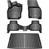 ELMASLINE 3D Tappetini Gomma e Vasca Baule per Pianale di carico superiore (regolabile) per VW TIGUAN 3 (2023-2026) | Tappetini Auto | Vasca per il bagagliaio | Accessori auto