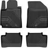 IMJ-Global Tappetini Auto Gomma No. 77 su Misura Compatibili con Hyundai i10 II 2013-2019, Set Completo di Tappeti Auto TPE per Migliorare Look e Sportività, Tappetino Premium in TPE Durevole
